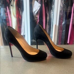 Christian Louboutin Black Stiletto Heels